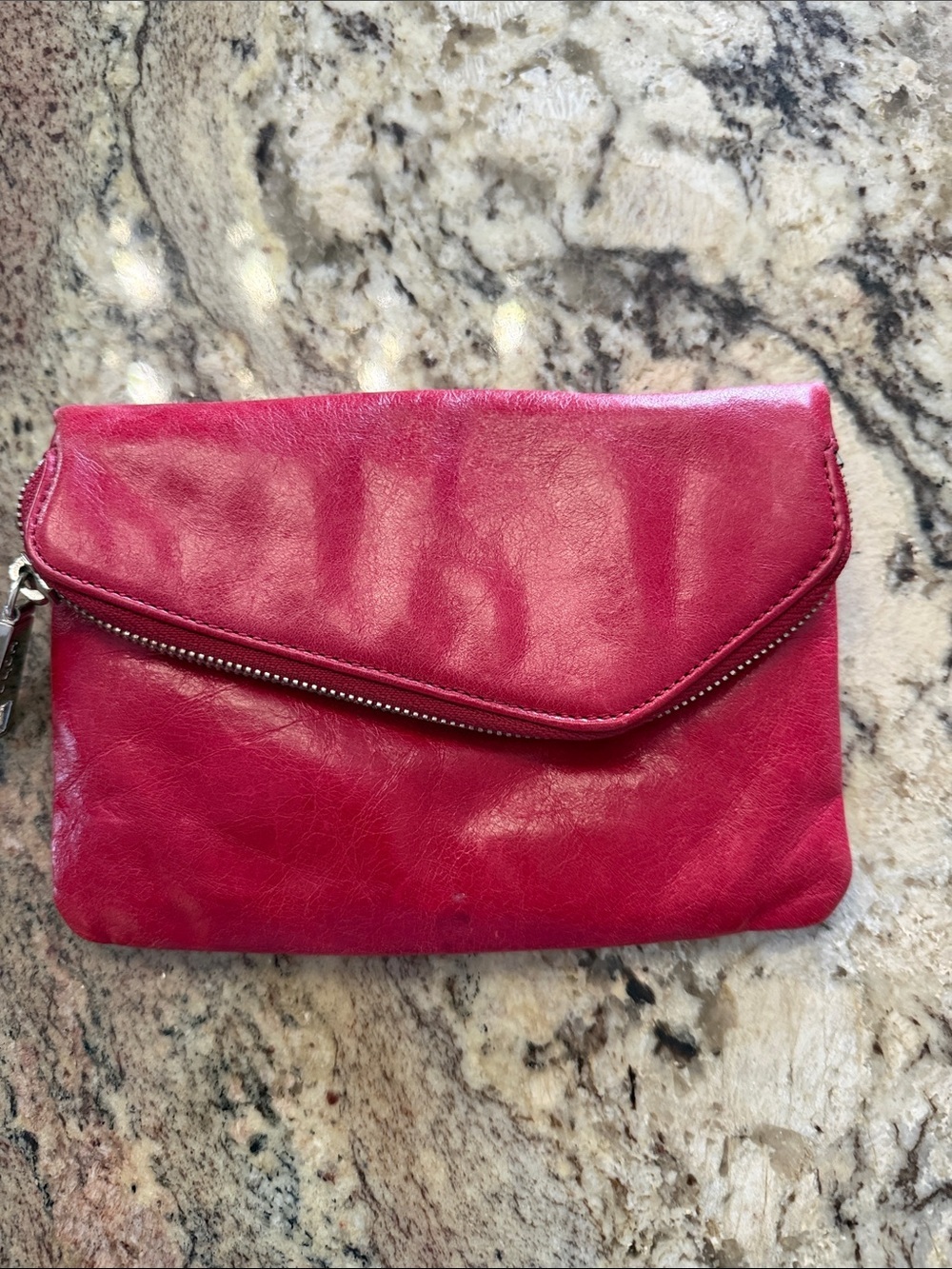 HOBO Women's red Envelope Clutch Bag